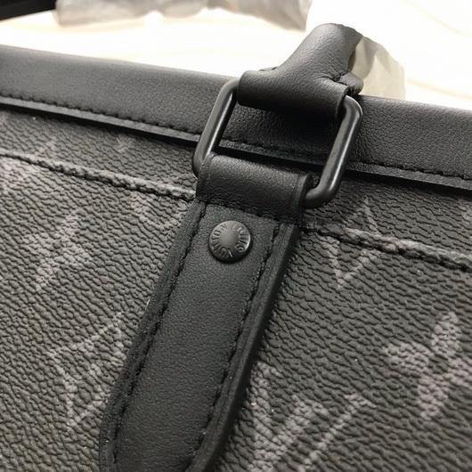 LV M44952 Louis Vuitton Soft Trunk Briefcase Monogram Black - luxibagsmall