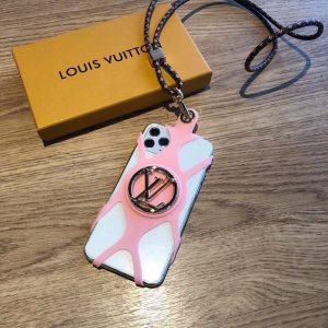 Louis Vuitton Apple Iphone Leather Premium Deluxe Phone Case Protection 10102 - luxibagsmall