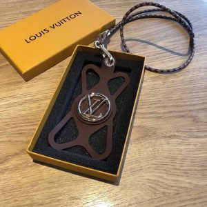 Louis Vuitton Apple Iphone Leather Premium Deluxe Phone Case Protection 10100 - luxibagsmall