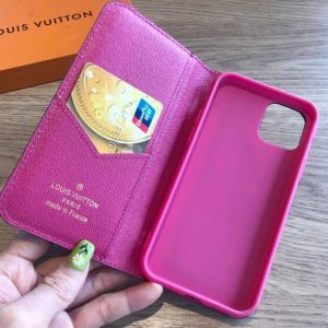 Louis Vuitton Apple Iphone Leather Premium Deluxe Phone Case Protection 10103 - luxibagsmall