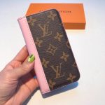 Louis Vuitton Apple Iphone Leather Premium Deluxe Phone Case Protection 10104 - luxibagsmall