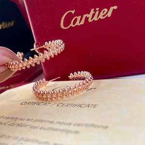 Cartier Clash De Cartier Hoop Earrings Small Model 20211 - luxibagsmall