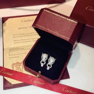 Cartier Panthère De Cartier Earrings 20212 - luxibagsmall