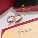 Cartier Ring Love Solitaire White Gold Diamond 20207 - luxibagsmall