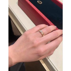 Cartier Ring Love Solitaire Rose Gold Diamond 20206 - luxibagsmall