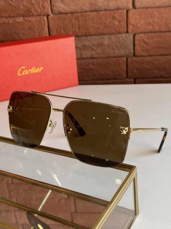 Cartier Sunglasses Luxury Cartier Sport Fashion Show Sunglasses 992252 - Voguebags