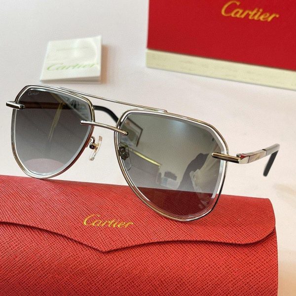 Cartier Sunglasses Luxury Cartier Sport Fashion Show Sunglasses 992254 - Voguebags