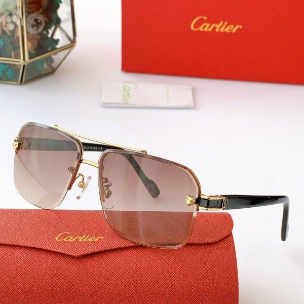 Cartier Sunglasses Luxury Cartier Sport Fashion Show Sunglasses 992230 - Voguebags