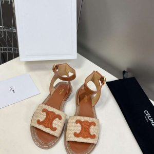 xubag.ru-celine-352402248c-womens-lympia-flat-strap-sandals-c22481-1