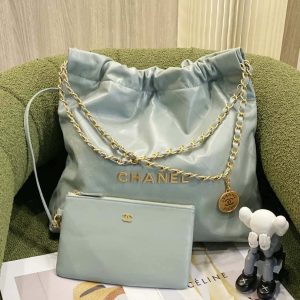 xubag.ru-chanel-22-as3261-handbag-shiny-calfskin-light-green-001