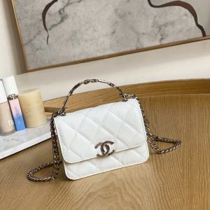 xubag.ru-chanel-a81197-mini-flap-calfskin-enamel-silver-tone-metal-white-001