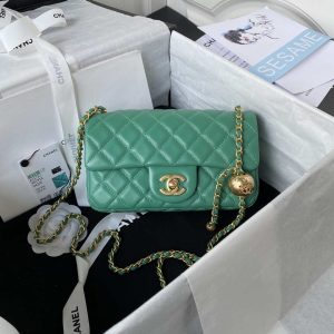 xubag.ru-chanel-as1787-mini-flap-bag-football-lambskin-green-gold-001