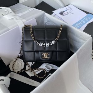 xubag.ru-chanel-as3331-small-flap-19cm-bag-black-lambskin-gold-010