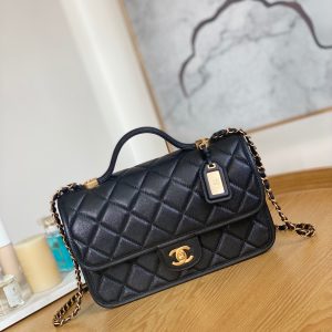 xubag.ru-chanel-as3653-small-flap-bag-with-top-handle-calfskin-gold-tone-metal-black-001