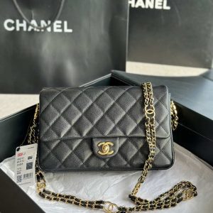 xubag.ru-chanel-as3777-flap-bag-grained-calfskin-gold-tone-metal-black-001