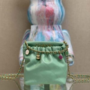 xubag.ru-chanel-as3793-small-bucket-bag-lambskin-resin-gold-tone-metal-light-green-001