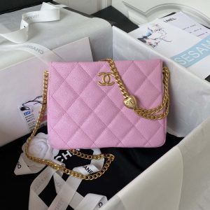 xubag.ru-chanel-as3830-small-hobo-handbag-pink-calfskin-gold-001