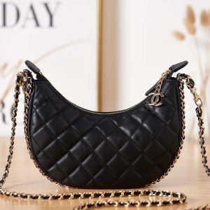 xubag.ru-chanel-as3917-clutch-with-chain-lambskin-shiny-light-gold-metal-black-001