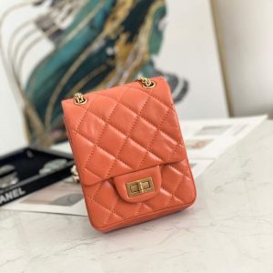 xubag.ru-chanel-flap-phone-shoulder-bag-lampskin-red-as1326-red-10