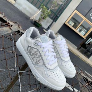 Dior 3SN272 B27 Low Top Sneaker White Smooth Calfskin - Voguebags