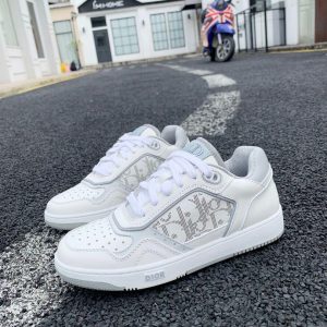 Dior 3SN272 B27 Low Top Sneaker White Smooth Calfskin - Voguebags