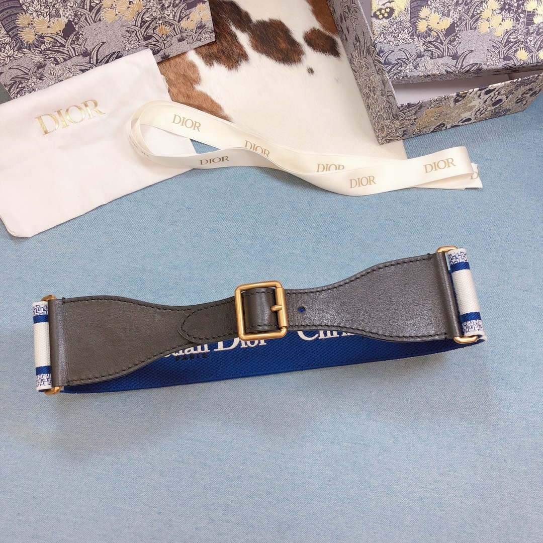 Dior Belts Designer Dior Buckle Leisure Belt Wide 6.0CM 19113 - luxibagsmall