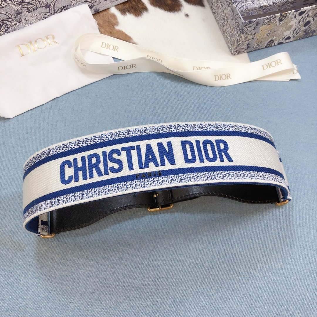 Dior Belts Designer Dior Buckle Leisure Belt Wide 6.0CM 19113 - luxibagsmall