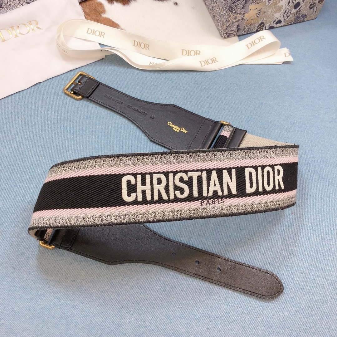 Dior Belts Designer Dior Buckle Leisure Belt Wide 6.0CM 19115 - luxibagsmall