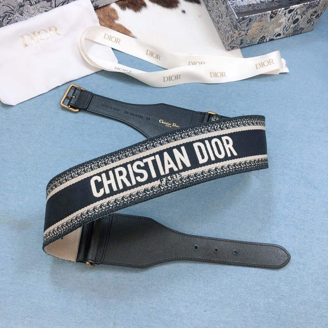 Dior Belts Designer Dior Buckle Leisure Belt Wide 6.0CM 19108 - luxibagsmall