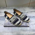 Dior KDB585 Dior Granville Espadrille Shoes Black - luxibagsmall