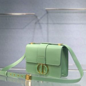 Dior M9204 Dior 30 Montaigne Box Bag Green Box Calfskin - Voguebags