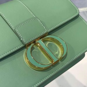 Dior M9204 Dior 30 Montaigne Box Bag Green Box Calfskin - Voguebags