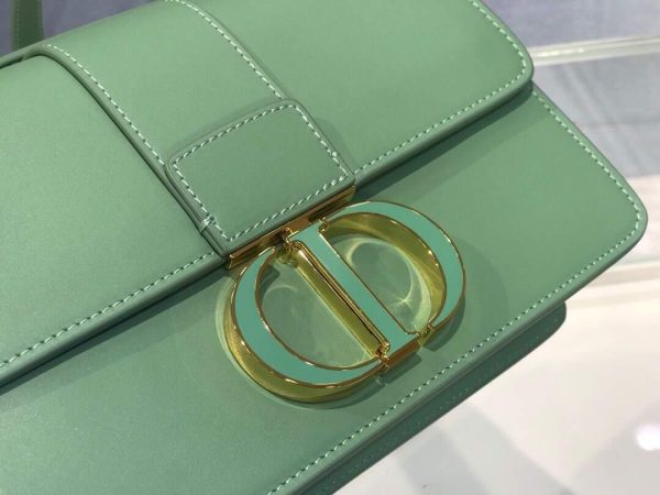 Dior M9204 Dior 30 Montaigne Box Bag Green Box Calfskin - Voguebags