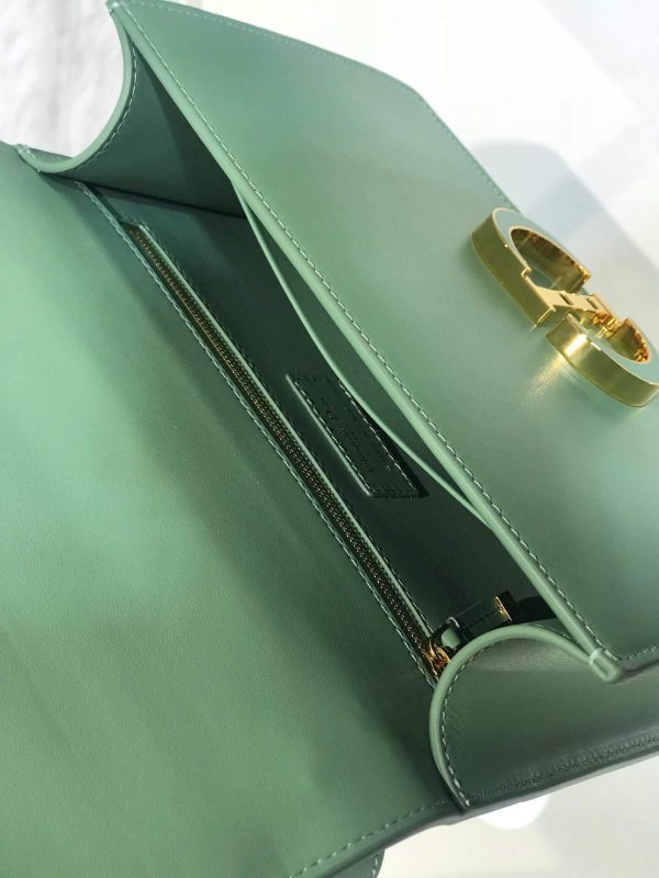 Dior M9204 Dior 30 Montaigne Box Bag Green Box Calfskin - Voguebags