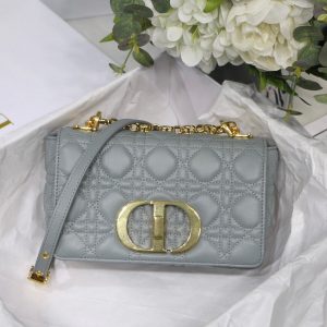 Dior M9241 Dior Small Dior Caro Bag Light Blue - luxibagsmall