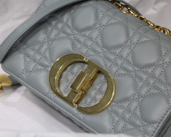 Dior M9241 Dior Small Dior Caro Bag Light Blue - luxibagsmall