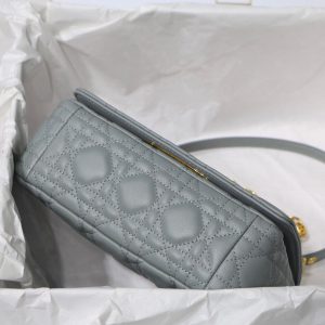 Dior M9241 Dior Small Dior Caro Bag Light Blue - luxibagsmall