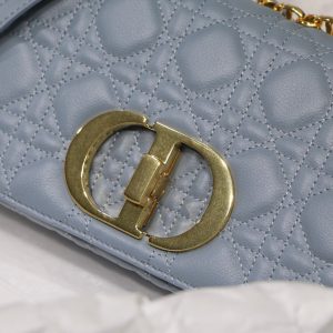 Dior M9241 Dior Small Dior Caro Bag Blue - luxibagsmall