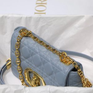 Dior M9241 Dior Small Dior Caro Bag Blue - luxibagsmall