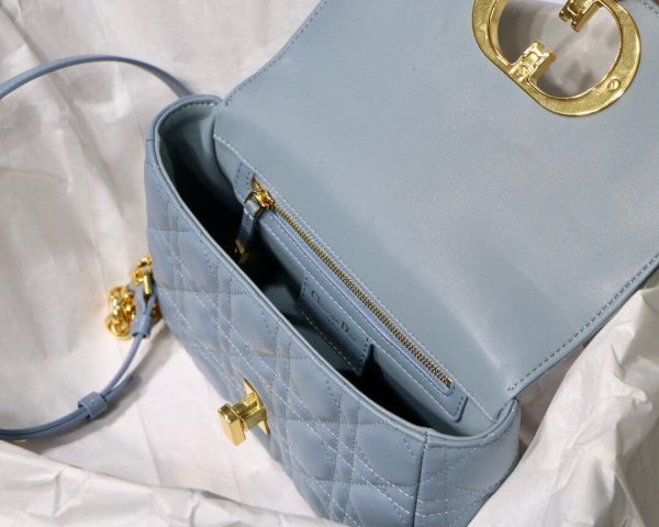 Dior M9241 Dior Small Dior Caro Bag Blue - luxibagsmall