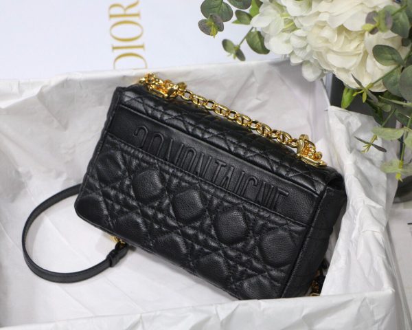 Dior M9241 Dior Small Dior Caro Bag Black - luxibagsmall