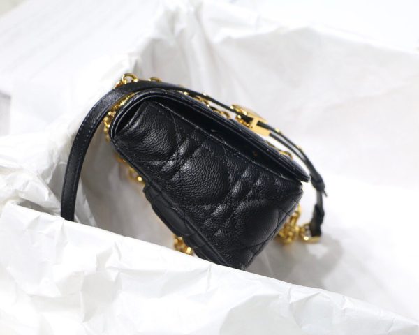 Dior M9241 Dior Small Dior Caro Bag Black - luxibagsmall