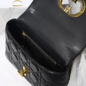 Dior M9241 Dior Small Dior Caro Bag Black - luxibagsmall