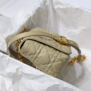 Dior M9241 Dior Small Dior Caro Bag Apricot - luxibagsmall