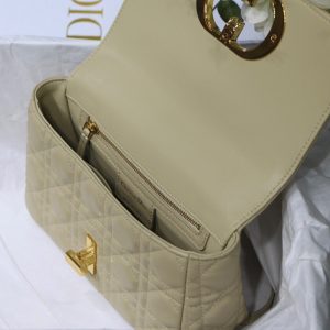 Dior M9241 Dior Small Dior Caro Bag Apricot - luxibagsmall