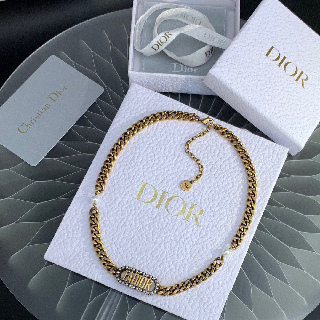 Dior Necklace Designer Dior Bracelet Bangle Jewelry 20197 - luxibagsmall