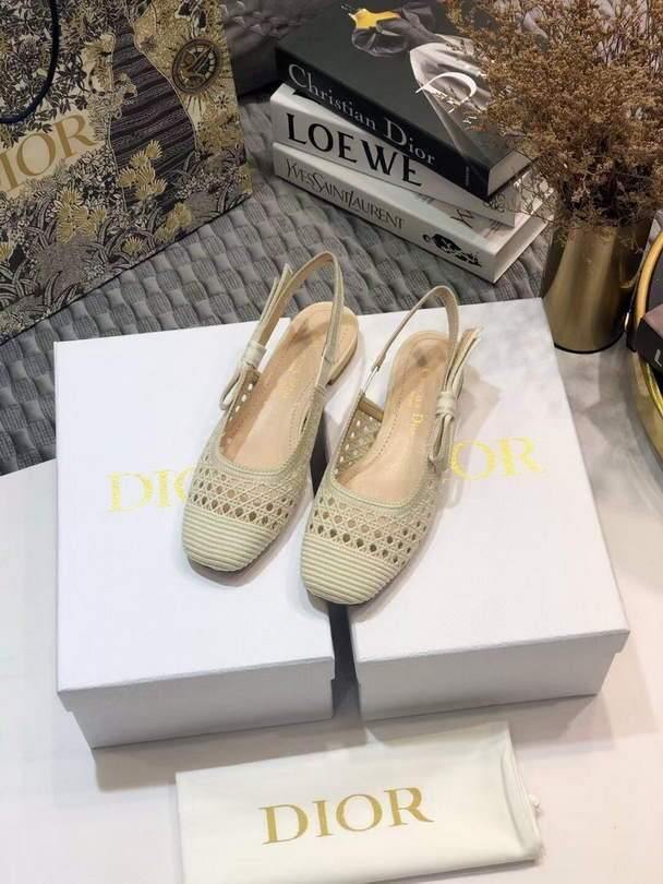 Dior Pumps Designer Dior Sneakers Flats Shoes Women 81106 Off White - Voguebags