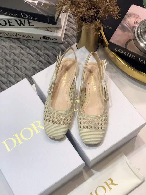 Dior Pumps Designer Dior Sneakers Flats Shoes Women 81106 Off White - Voguebags