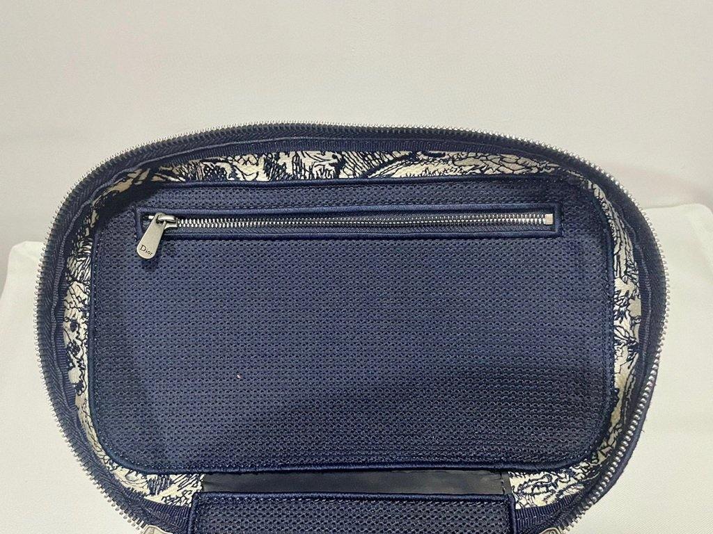 Dior S5480 DiorTravel Vanity Case Bag Navy Blue - Voguebags