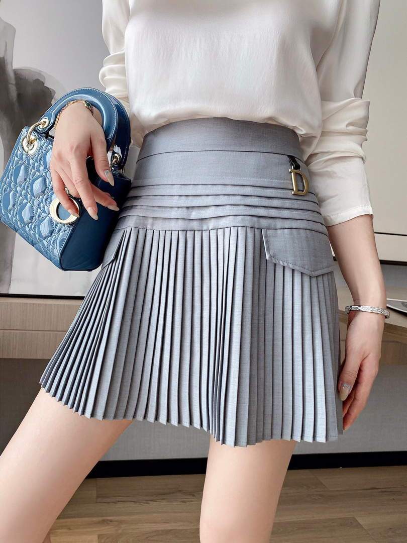 Dior Women’s Pleated Skirt Designer Dior Clothing 38083 - luxibagsmall